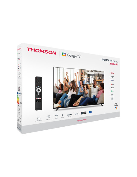 TV Set, THOMSON, 50 ", 4K Ultra HD, 3840 x 2160 pixels, Flat, 16:9, LCD, 50UG4S14