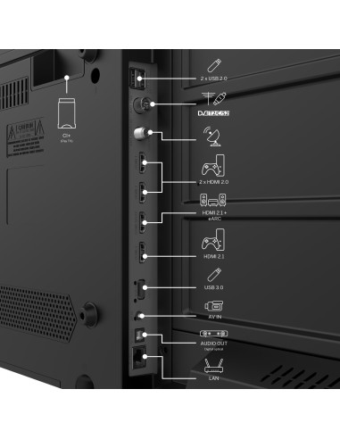TV Set, THOMSON, 50 ", 4K Ultra HD, 3840 x 2160 pixels, Flat, 16:9, LCD, 50UG4S14