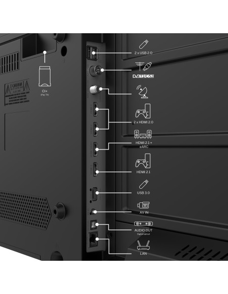 TV Set, THOMSON, 50 ", 4K Ultra HD, 3840 x 2160 pixels, Flat, 16:9, LCD, 50UG4S14