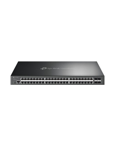 Switch, TP-LINK, Omada, TL-SG3452X, Type L2+, Rack, 48x10Base-T / 100Base-TX / 1000Base-T, 4xSFP+, 1xConsole, 1, TL-SG3452X