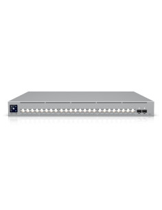 Switch, UBIQUITI, Pro XG 24 PoE, Switch type Managed, Switch layer L2/L3, Rack mounting Yes, Stackable Yes, Form factor 1U, 24x