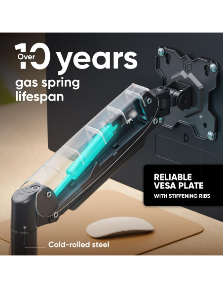 MONITOR ACC DESK MOUNT/13-32" BLACK G50-B ONKRON