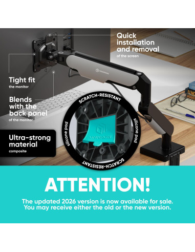 MONITOR ACC DESK MOUNT/13-32" BLACK G50-B ONKRON