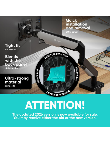 MONITOR ACC DESK MOUNT/13-32" BLACK G50-B ONKRON