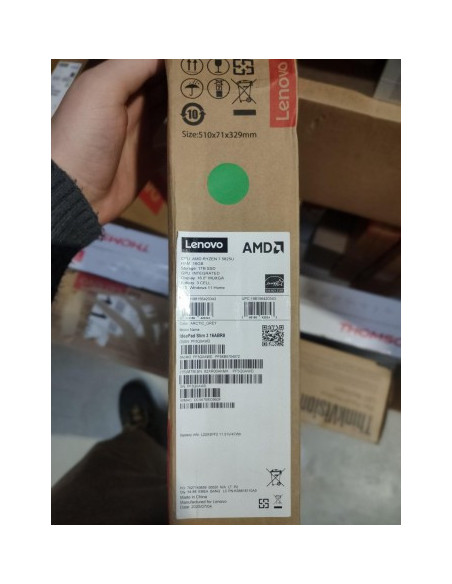 LENOVO IDEAPAD SLIM 3 RYZEN 7 5825U16 WUXGA (1920X1200) IPS 300NITS ANTI-GLARE16GB1TB SSDW11HNOR (ARCTIC GREY) DAMAGE BOX