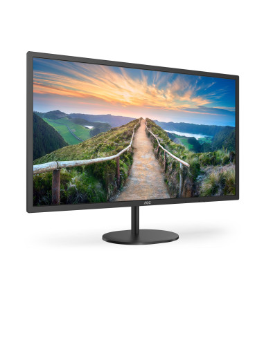 LCD Monitor, AOC, Q32V4, 31.5", Business, Panel IPS, 2560x1440, 16:9, 75Hz, Matte, 4 ms, Speakers, Tilt, Colour Black, Q32V4