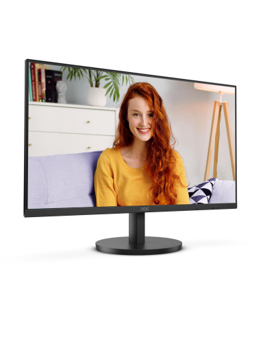 LCD Monitor, AOC, 27 ", 3840 x 2160 pixels, 4K Ultra HD, Native aspect ratio 16:9, LCD, Flat, U27B3A