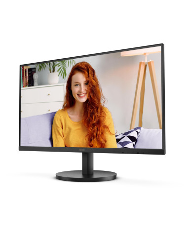 LCD Monitor, AOC, 27 ", 3840 x 2160 pixels, 4K Ultra HD, Native aspect ratio 16:9, LCD, Flat, U27B3A