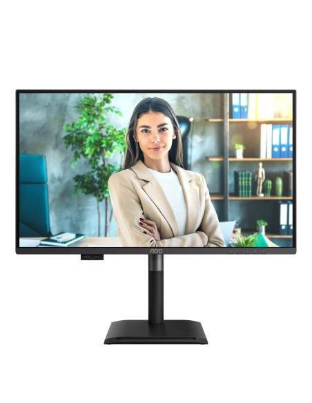 LCD Monitor, AOC, 27 ", 2560 x 1440 pixels, Wide Quad HD, Native aspect ratio 16:9, Flat, Q27P4U