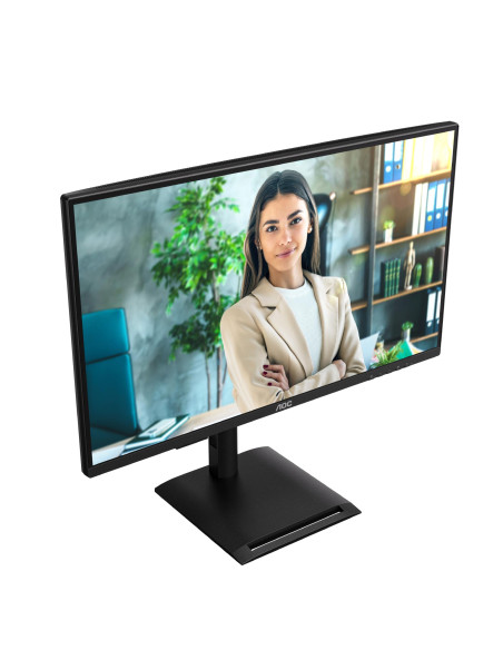 LCD Monitor, AOC, 27 ", 2560 x 1440 pixels, Wide Quad HD, Native aspect ratio 16:9, Flat, Q27P4U
