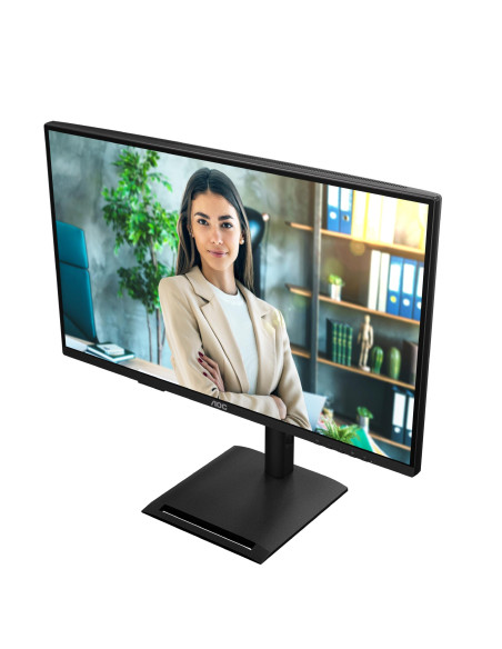 LCD Monitor, AOC, 27 ", 2560 x 1440 pixels, Wide Quad HD, Native aspect ratio 16:9, Flat, Q27P4U