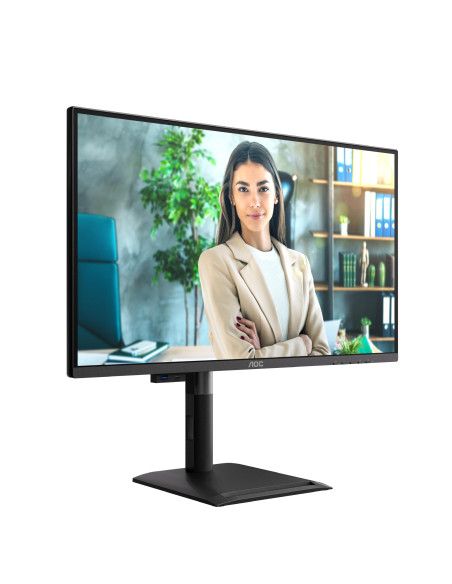 LCD Monitor, AOC, 27 ", 2560 x 1440 pixels, Wide Quad HD, Native aspect ratio 16:9, Flat, Q27P4U