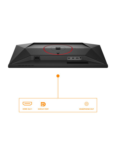 LCD Monitor, AOC, 24.5 ", 2560 x 1440 pixels, Quad HD, Native aspect ratio 16:9, LED, Flat, Q25G4SR