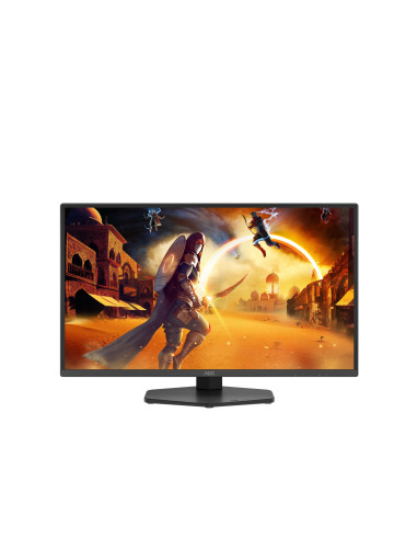 LCD Monitor, AOC, 24.5 ", 2560 x 1440 pixels, Quad HD, Native aspect ratio 16:9, LED, Flat, Q25G4SR