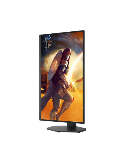 LCD Monitor, AOC, 24.5 ", 2560 x 1440 pixels, Quad HD, Native aspect ratio 16:9, LED, Flat, Q25G4SR