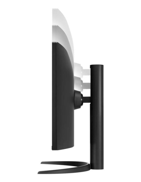LCD Monitor, LG, 34WR55QK-B, 34", Business/Curved/21 : 9, Panel VA, 3440x1440, 21:9, 100Hz, 5 ms, Height adjustable, Tilt, Colo