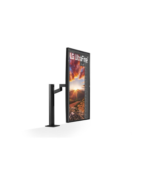 LCD Monitor, LG, 31.5", Panel IPS, 3840x2160, 16:9, 60Hz, 5 ms, Speakers, Swivel, Pivot, Height adjustable, Tilt, Colour Black,