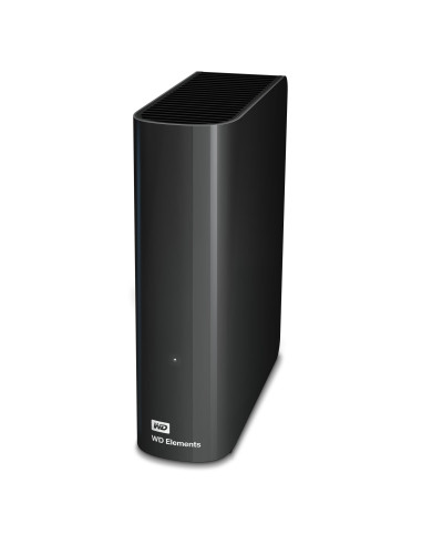 External HDD, WESTERN DIGITAL, Elements Desktop, 4TB, USB 3.0, Black, WDBWLG0040HBK-EESN