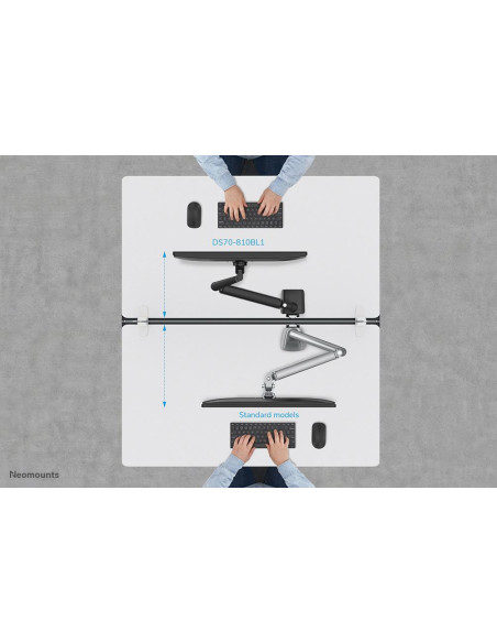 MONITOR ACC DESK MOUNT 17-32"/DS70-810BL1 NEOMOUNTS