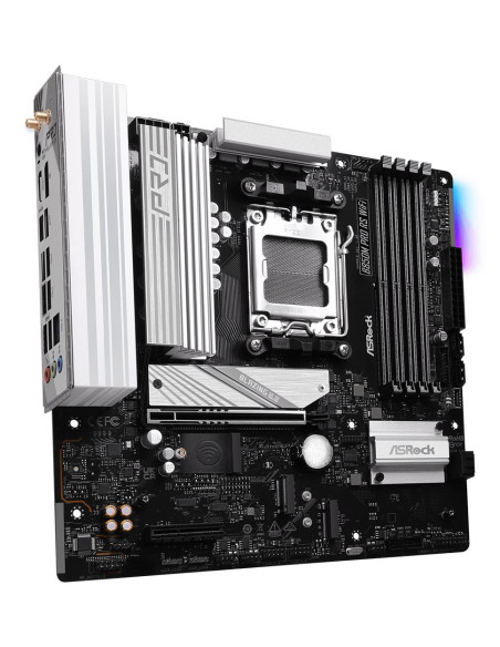 Mainboard, ASROCK, AMD B850, SAM5, Micro-ATX, Memory DDR5, Memory slots 4, 1xPCI-Express 4.0 4x , 1xPCI-Express 5.0 16x, 1xM.2,