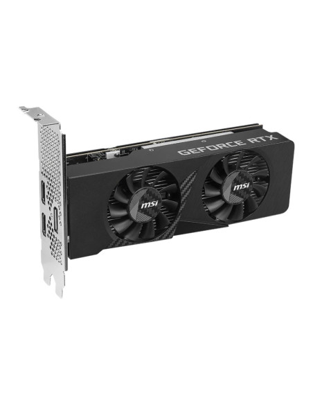 Graphics Card, MSI, NVIDIA, GeForce RTX 3050, 6 GB, GDDR6, 96 bit, PCI Express x8 4.0, Active, RTX3050LPE6GOC