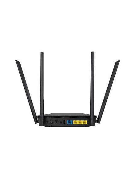Wireless Router, ASUS, Wireless Router, 1800 Mbps, Mesh, Wi-Fi 5, Wi-Fi 6, IEEE 802.11n, USB, 1 WAN, 3x10/100/1000M, Number of 