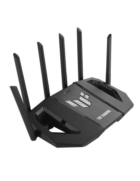 Wireless Router, ASUS, TUF Gaming BE9400, Wi-Fi 7 (802.11be), Data speed 9400 Mbit/s, Ethernet WAN Yes, WAN connection type RJ-