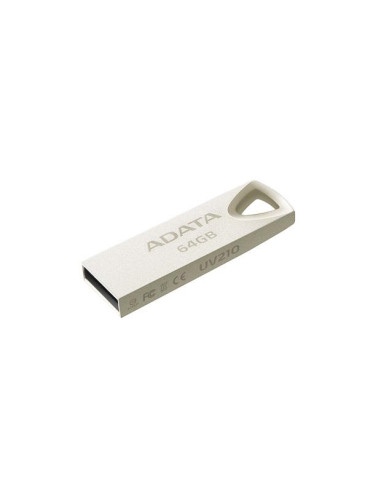 MEMORY DRIVE FLASH USB2 64GB/GOLD AUV210-64G-RGD ADATA