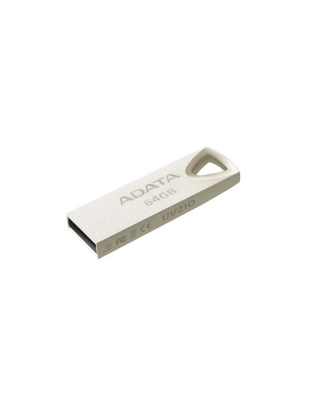 MEMORY DRIVE FLASH USB2 64GB/GOLD AUV210-64G-RGD ADATA