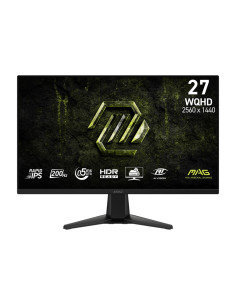 LCD Monitor, MSI, 27 ", 2560 x 1440 pixels, Wide Quad HD, Native aspect ratio 16:9, LCD, Flat, MAG275QFE20
