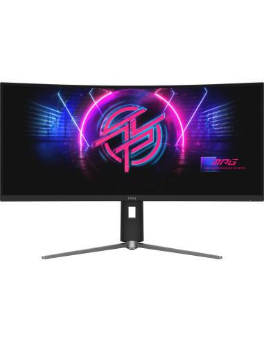 LCD Monitor, MSI, 34 ", 3440 x 1440 pixels, Native aspect ratio 21:9, LCD, MPG346CQRFX24