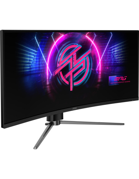 LCD Monitor, MSI, 34 ", 3440 x 1440 pixels, Native aspect ratio 21:9, LCD, MPG346CQRFX24