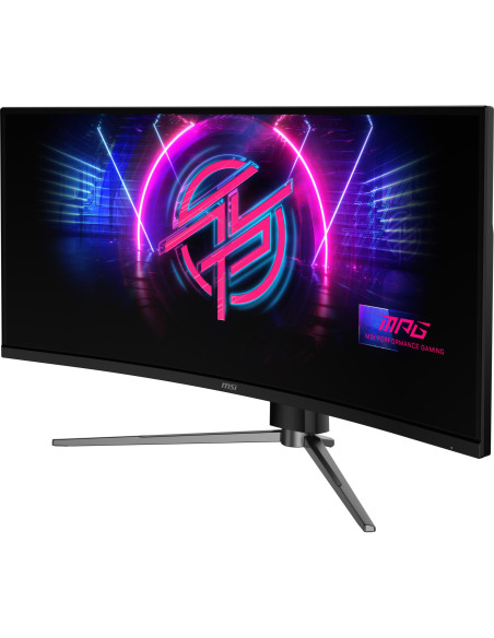 LCD Monitor, MSI, 34 ", 3440 x 1440 pixels, Native aspect ratio 21:9, LCD, MPG346CQRFX24
