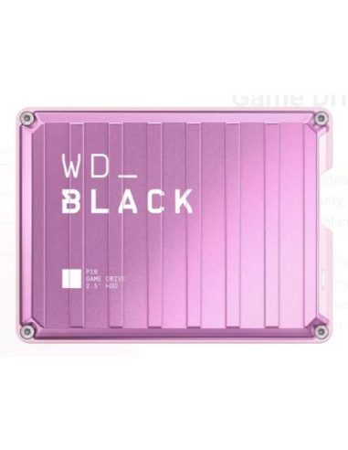 External HDD, WESTERN DIGITAL, P10 Game Drive, WDBA2W0020BPK-WESN, 2TB, USB 3.2, Colour Pink, WDBA2W0020BPK-WES1