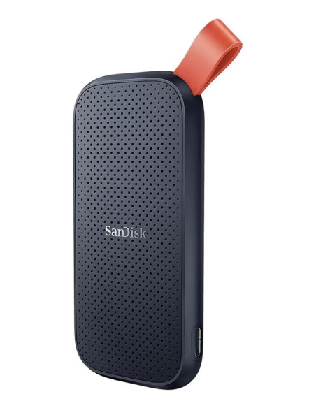 External SSD, SANDISK, Read speed 800 MB/s, 1000 GB, SanDisk Portable SSD (SDSSDE30-1T00-G26) - 1TB, SDSSDE30-1T00-G26