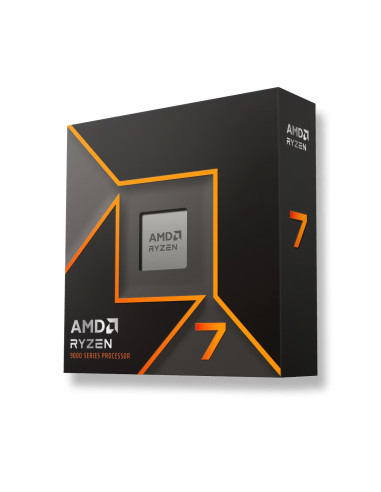 CPU, AMD, Desktop, Ryzen 7, 9700X, Granite Ridge AM5, 3800 MHz, Cores 8, 32MB, Socket SAM5, 65 Watts, GPU Radeon, BOX, 100-1000