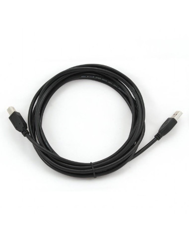 CABLE USB2 AM-BM 3M/BLACK CCP-USB2-AMBM-10 GEMBIRD