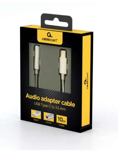 CABLE USB-C TO AUDIO 3.5MM/A-CM-3.5F-01 GEMBIRD