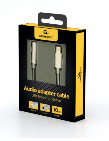 CABLE USB-C TO AUDIO 3.5MM/A-CM-3.5F-01 GEMBIRD