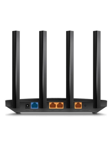 Wireless Router, TP-LINK, Wireless Router, 1500 Mbps, Wi-Fi 6, 1 WAN, 3x10/100/1000M, Number of antennas 4, ARCHERAX17