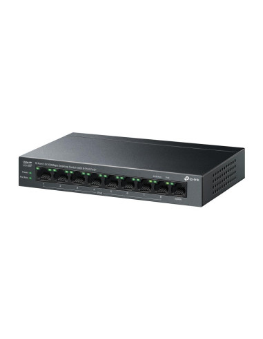 Switch, TP-LINK, LS109P, PoE+ ports 8, LS109P