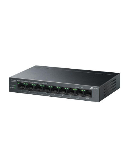 Switch, TP-LINK, LS109P, PoE+ ports 8, LS109P