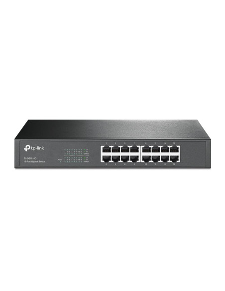 Switch, TP-LINK, 16x10Base-T / 100Base-TX / 1000Base-T, TL-SG1016D