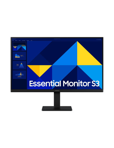 LCD Monitor, SAMSUNG, Essential Monitor S3, 24", Panel IPS, 1920x1080, 16:9, 100Hz, 5 ms, LS24D300GAUXEN