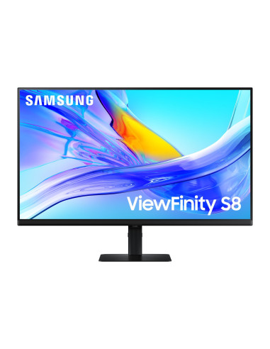 LCD Monitor, SAMSUNG, 32", 4K, Panel VA, 3840x2160, 16:9, 60Hz, 5 ms, Swivel, Pivot, Height adjustable, Tilt, Colour Black, LS3