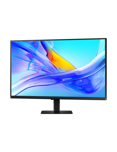 LCD Monitor, SAMSUNG, 32", 4K, Panel VA, 3840x2160, 16:9, 60Hz, 5 ms, Swivel, Pivot, Height adjustable, Tilt, Colour Black, LS3