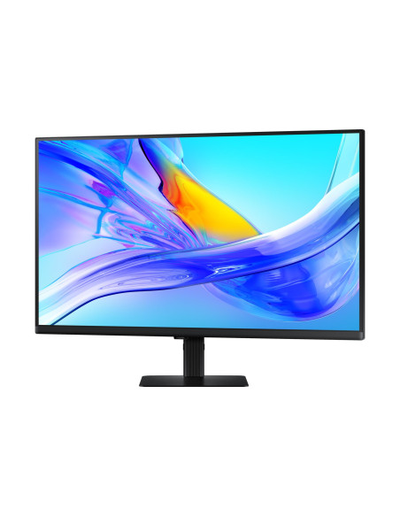 LCD Monitor, SAMSUNG, 32", 4K, Panel VA, 3840x2160, 16:9, 60Hz, 5 ms, Swivel, Pivot, Height adjustable, Tilt, Colour Black, LS3