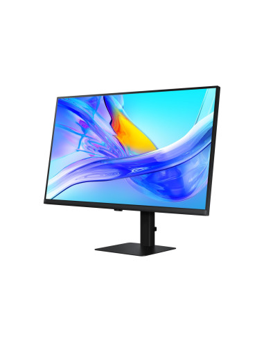 LCD Monitor, SAMSUNG, 32", 4K, Panel VA, 3840x2160, 16:9, 60Hz, 5 ms, Swivel, Pivot, Height adjustable, Tilt, Colour Black, LS3