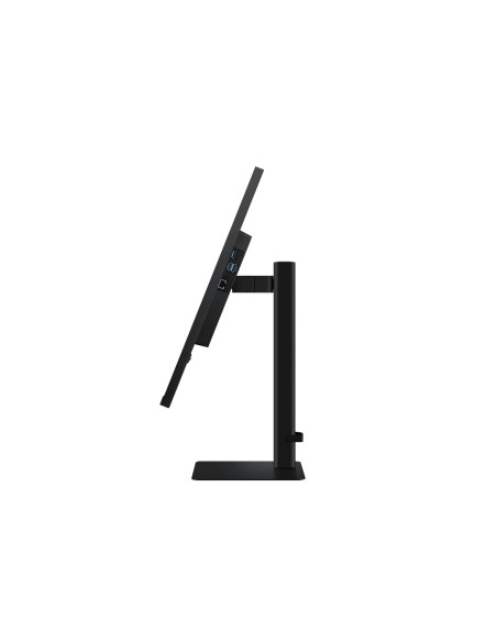 LCD Monitor, SAMSUNG, 32", 4K, Panel VA, 3840x2160, 16:9, 60Hz, 5 ms, Swivel, Pivot, Height adjustable, Tilt, Colour Black, LS3