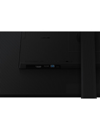 LCD Monitor, SAMSUNG, 32", 4K, Panel VA, 3840x2160, 16:9, 60Hz, 5 ms, Swivel, Pivot, Height adjustable, Tilt, Colour Black, LS3